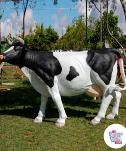 Fiber Cow Decoration Figure