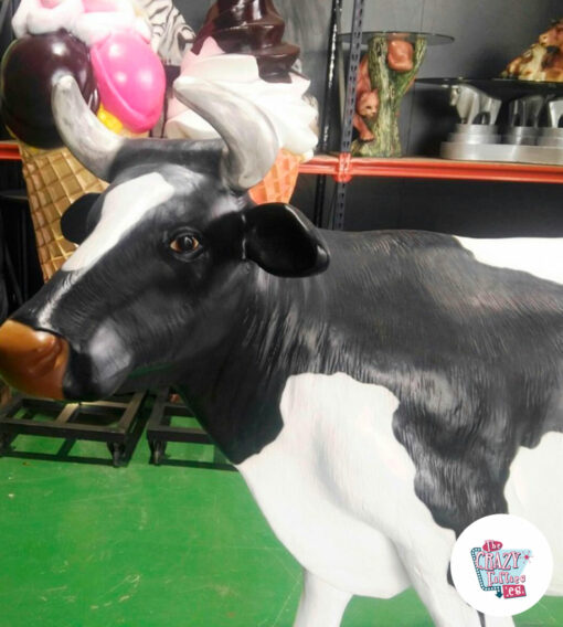 Figure Decoration farm animals cow