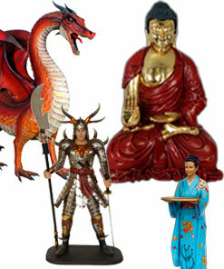 Figures Oriental Theme decoration