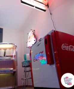 Utleie Coca-Cola retro kjøleskap