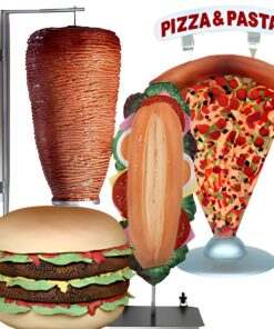 Decoração de figuras Fast Food