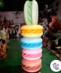 Decoración Dulces Macaroons grandes