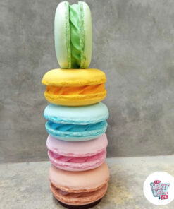 Decoración Dulces Macaroon Mediana