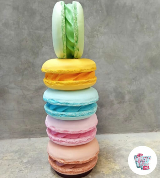 Decoración Dulces Macaroon Mediana