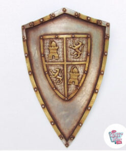 Figure Decoration Shield Medieval Castle