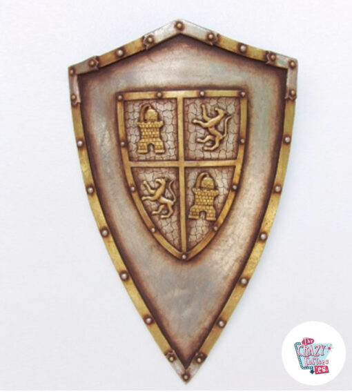 Figure Decoration Shield Medieval Castle