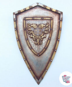 Figure Decoration Shield Medieval Eagles