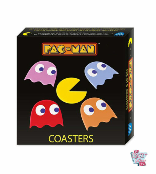 Sous-verres Pac-man, sous-verres gamer rétro