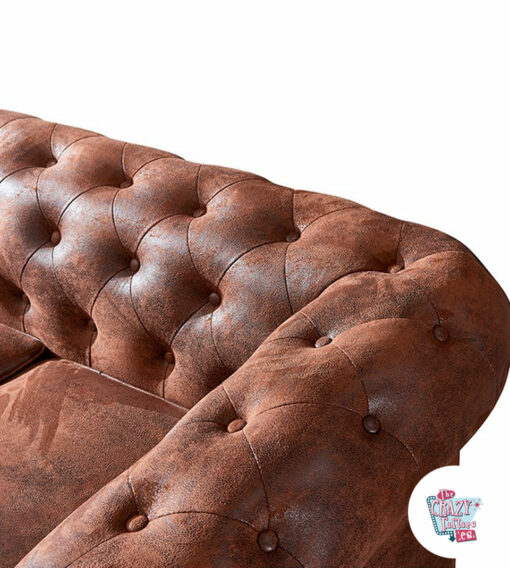 Fauteuil Chester Vintage en Cuir