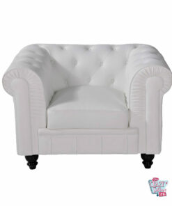 Sillon Chester Blanco