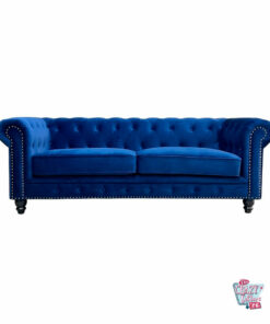 Chester 3-personers sofa med Velvet polstring