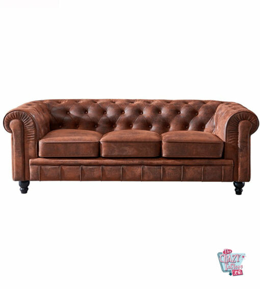 Chesterfield 3 personers sofa