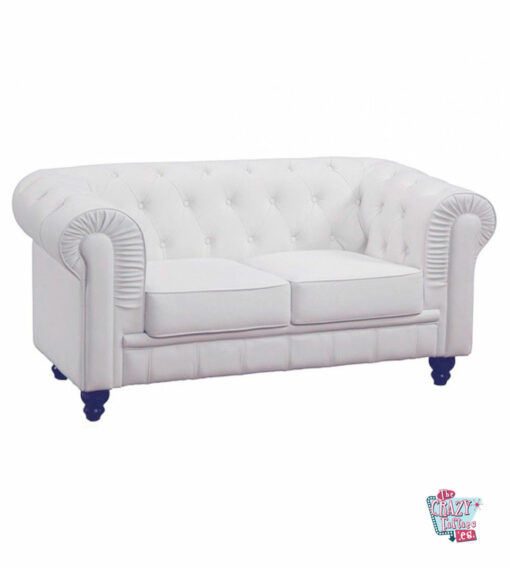 Canapé Chesterfield 2 places