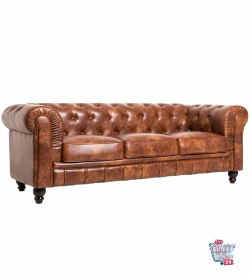 Canapé Chesterfield 3 places