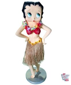 Betty Boop Tiki Elbise Dekorasyon Figürü