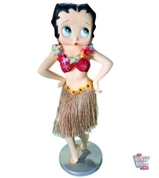 Betty Boop Tiki Elbise Dekorasyon Figürü