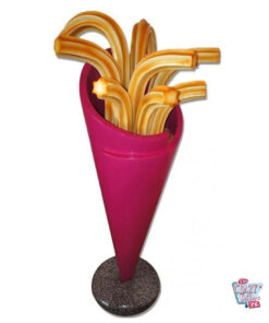 Figura Decoración Cono Churros