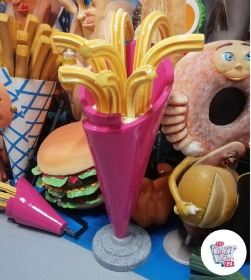 Churros Cone Decoration Figure