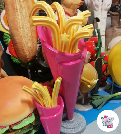 Figura Decoración Cono Churros