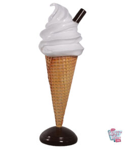 Figura Decoración Helado Soft Nata