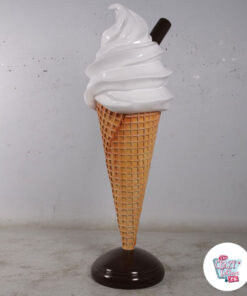 Figura Decorazione Gelato Soft Crema Di Yogurt