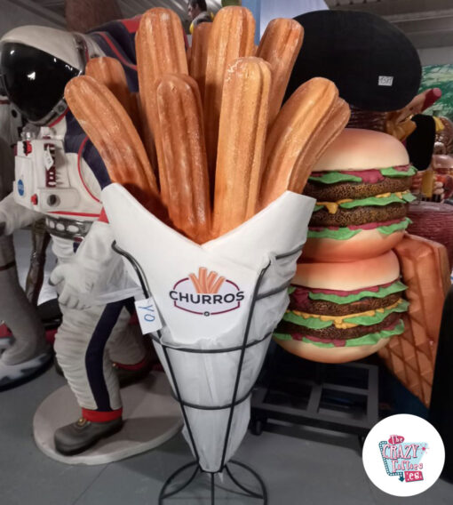 Churros Package Decoration Figure