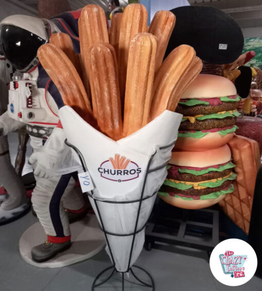 Churros Pakkedekorasjonsfigur