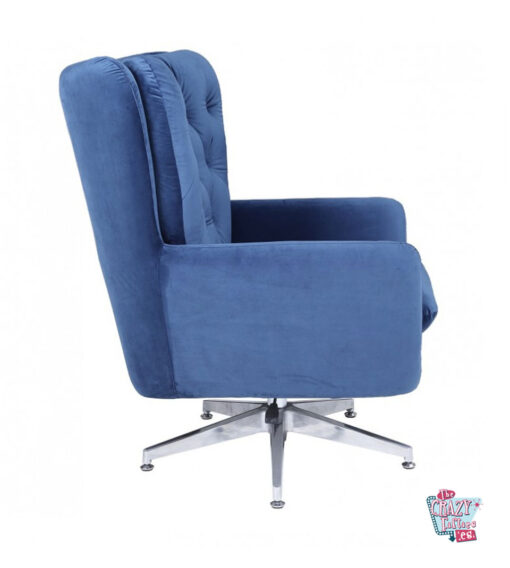 كرسي بذراعين-Vintage-Velvet-Blue2