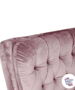 Sillon-Vintage-Terciopelo-Rosa detalle