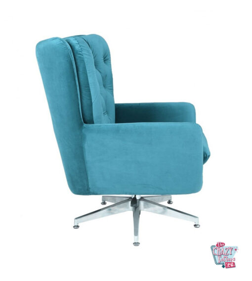 Fauteuil-vintage-velours-turquoise1