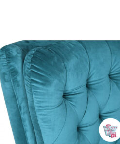 Sillon-vintage-terciopelo-turquesa detalle