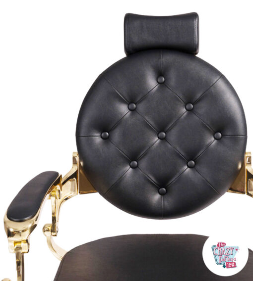 Sillon de Barbero Classic Gold Capitone