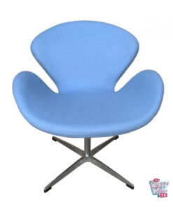 Swan Chair Cachemir Azul