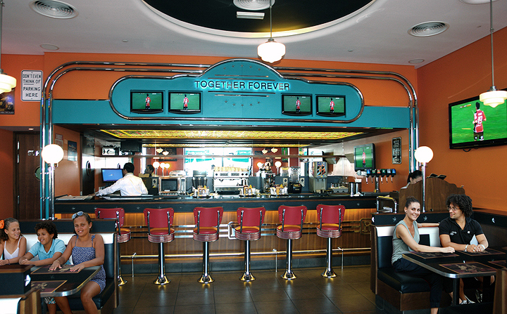 Decoración Estilo Sport Bar
