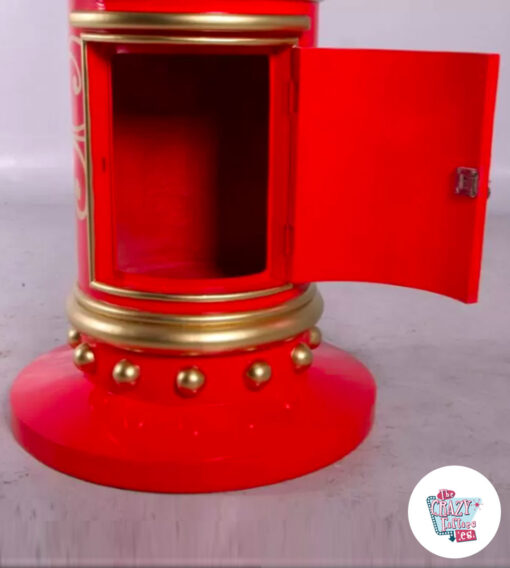 Figura Decoración Navidad Buzón Santa