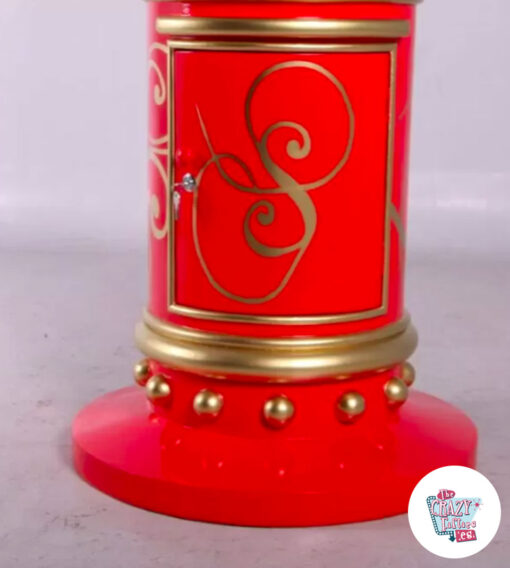 Figura Decoración Navidad Buzón Santa