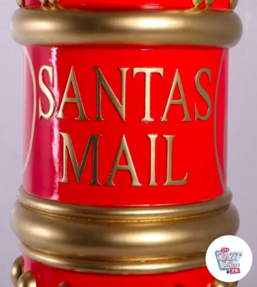 Figura Decoración Navidad Buzón Santa - Imagen 8