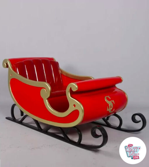 Figura Decoración Navidad Gran Trineo