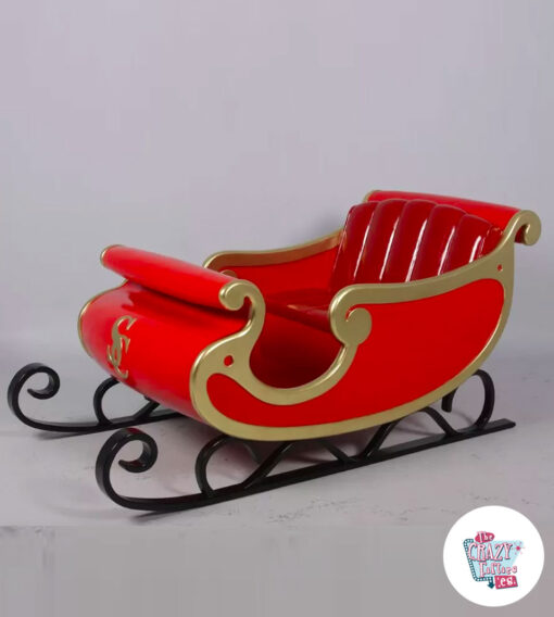 Figura Decoración Navidad Gran Trineo