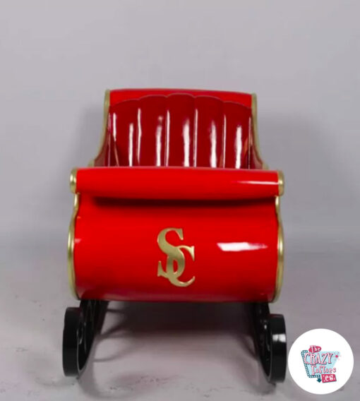 Figura Decoración Navidad Gran Trineo
