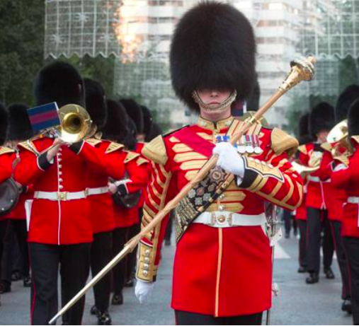 Figura Soldado Guardia Inglesa Gala
