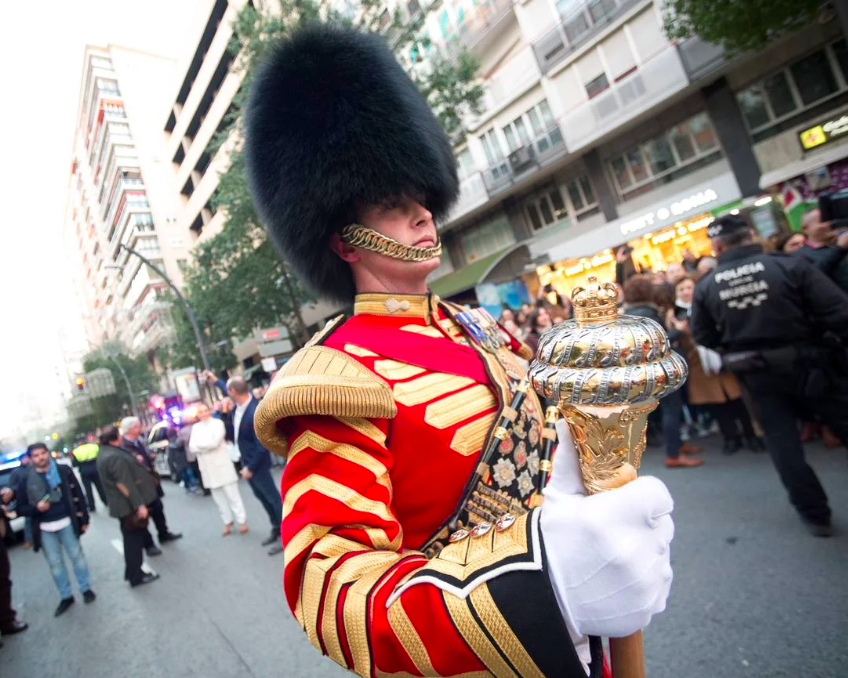 Figura Soldado Guardia Inglesa Gala