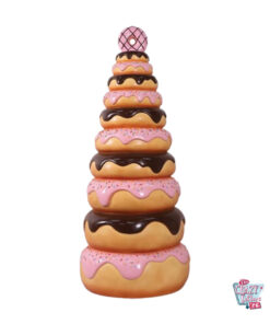 Figura Decoración Torre Donuts