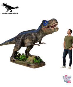Dinosaurio Animado Rex Blue Eye