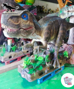 Dinosaurio Animado Rex Blue Eye