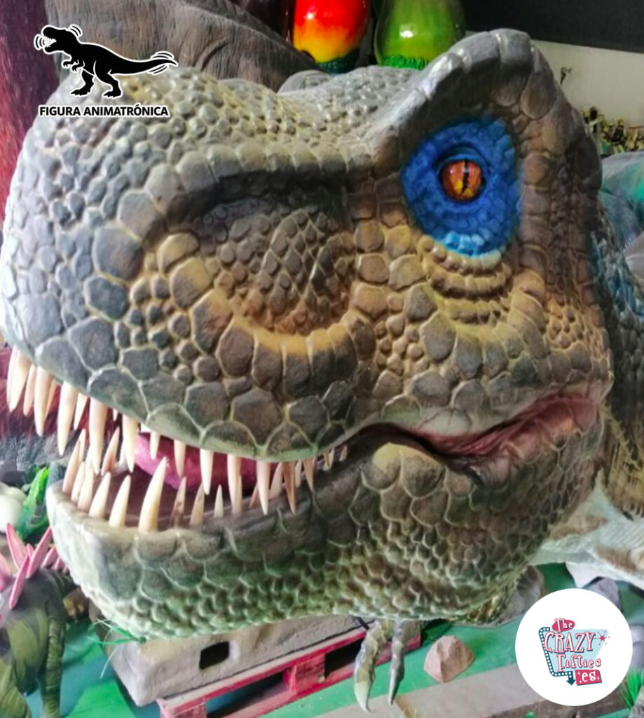 Dinosaurio Animado Rex Blue Eye