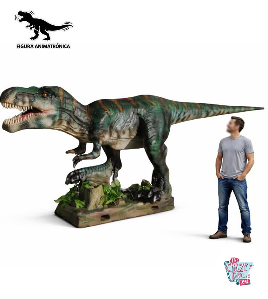 Dinosaurio Animado T-Rex Caminando1