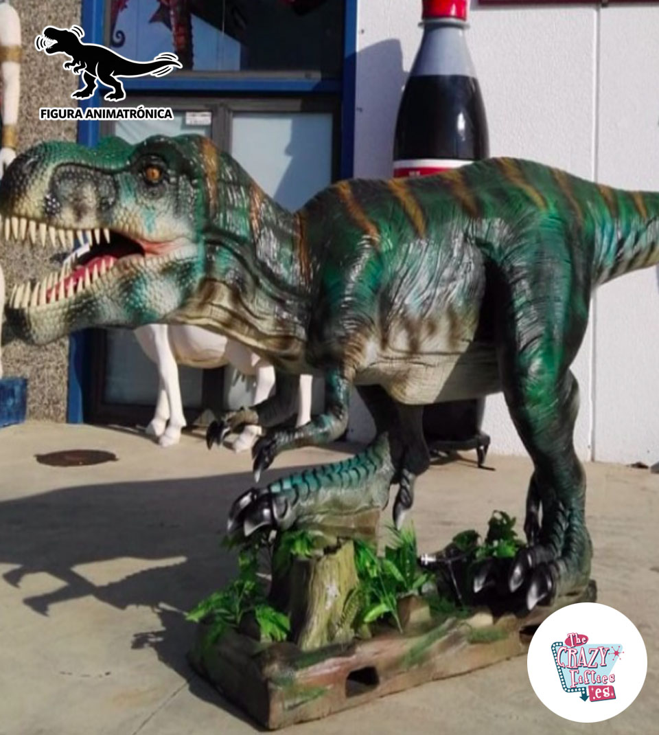 Dinosaurio Animado T-Rex Caminando1