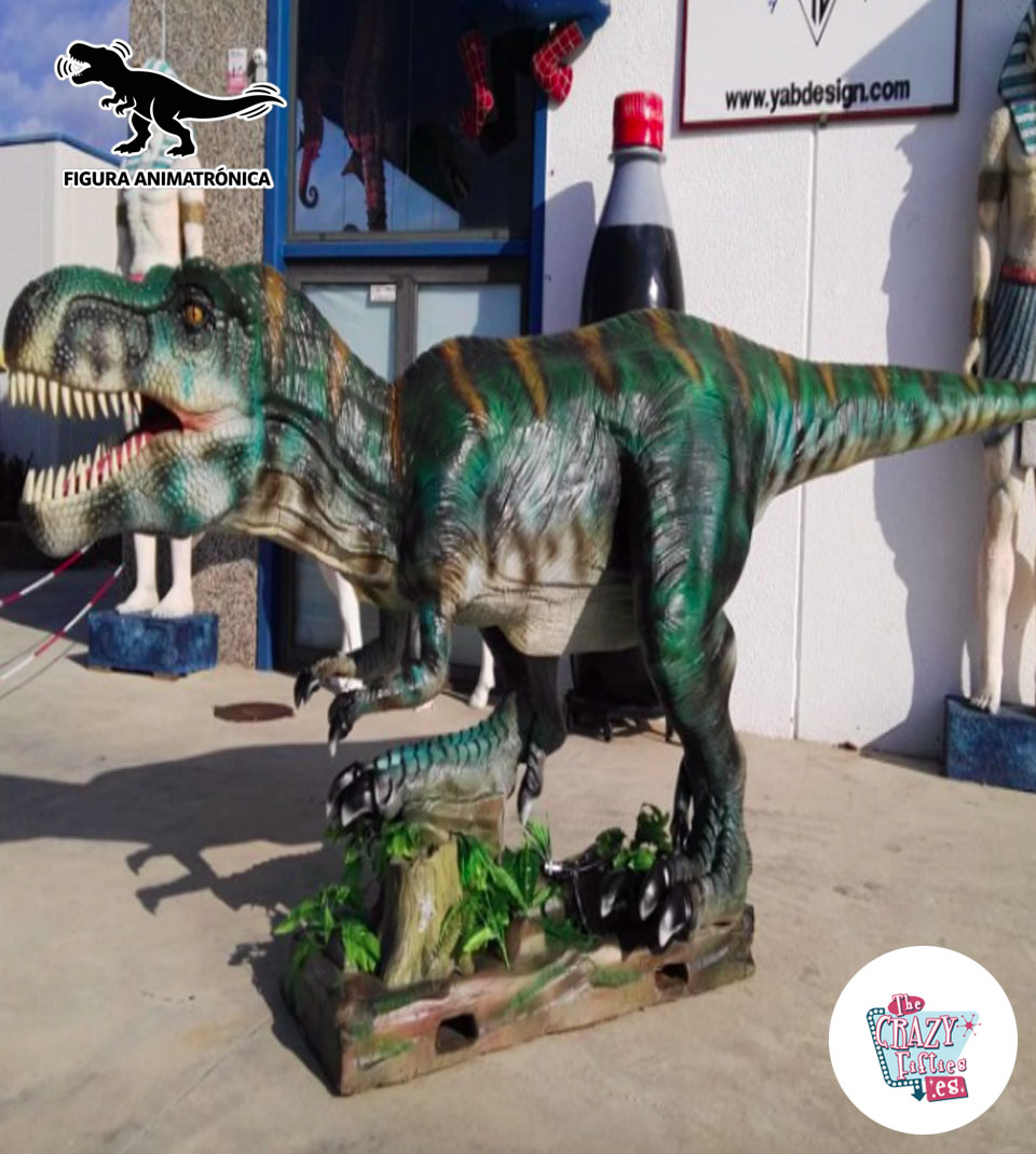 Dinosaurio Animado T-Rex Caminando1