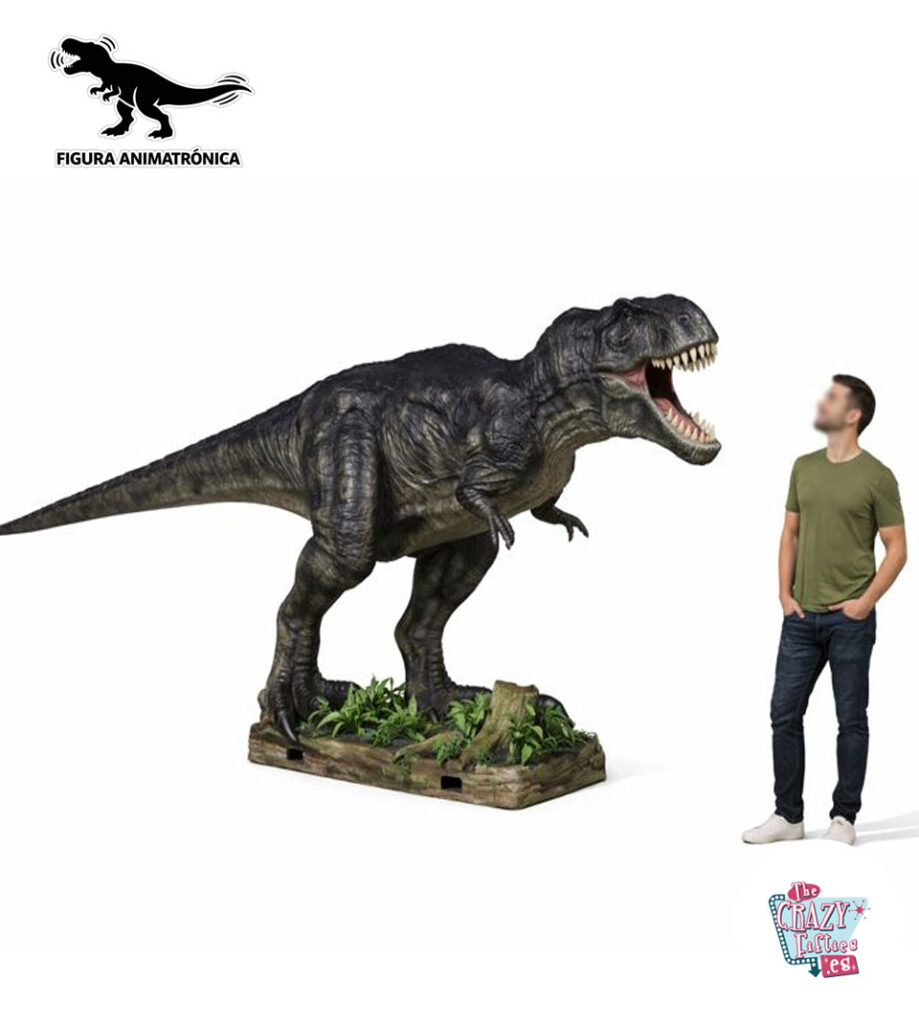 Dinosaurio Animado T-Rex al Acecho